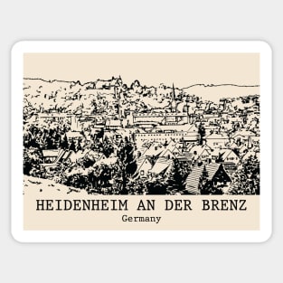 Heidenheim an der Brenz - Germany Sticker